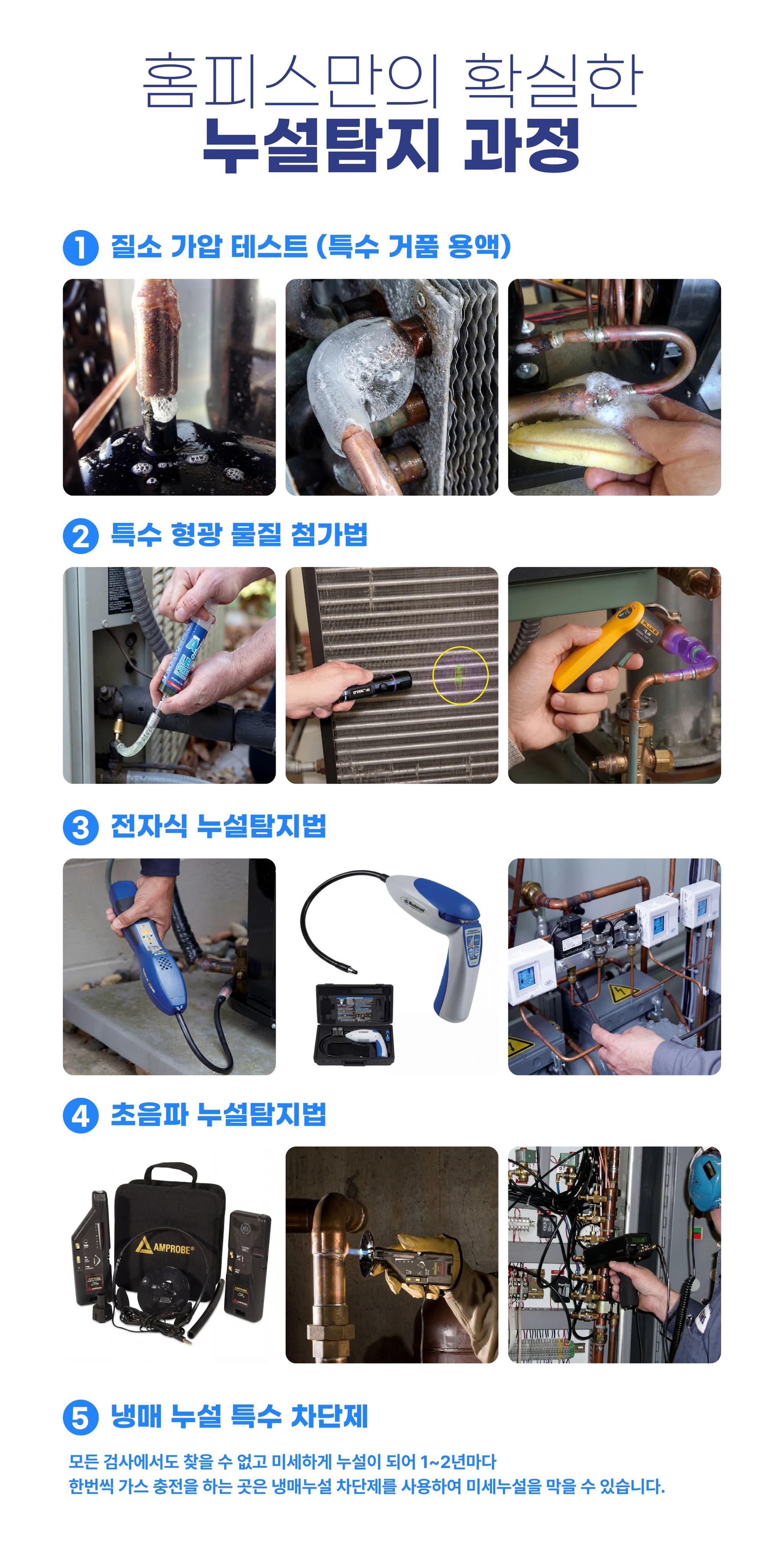 냉매 누설 탐지 수리 - 상세 이미지 4